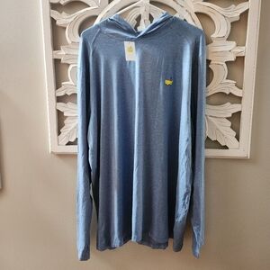 New Masters Men's Blue Long Sleeve Shirt